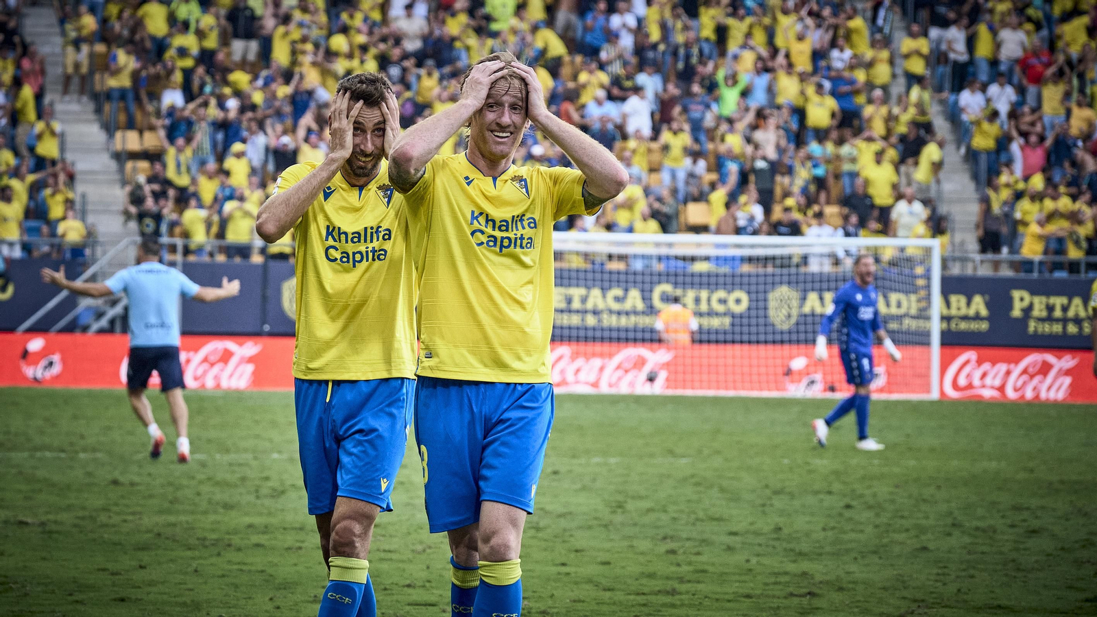 Partido de la victoria del Cádiz CF sobre el Atlético de Madrid