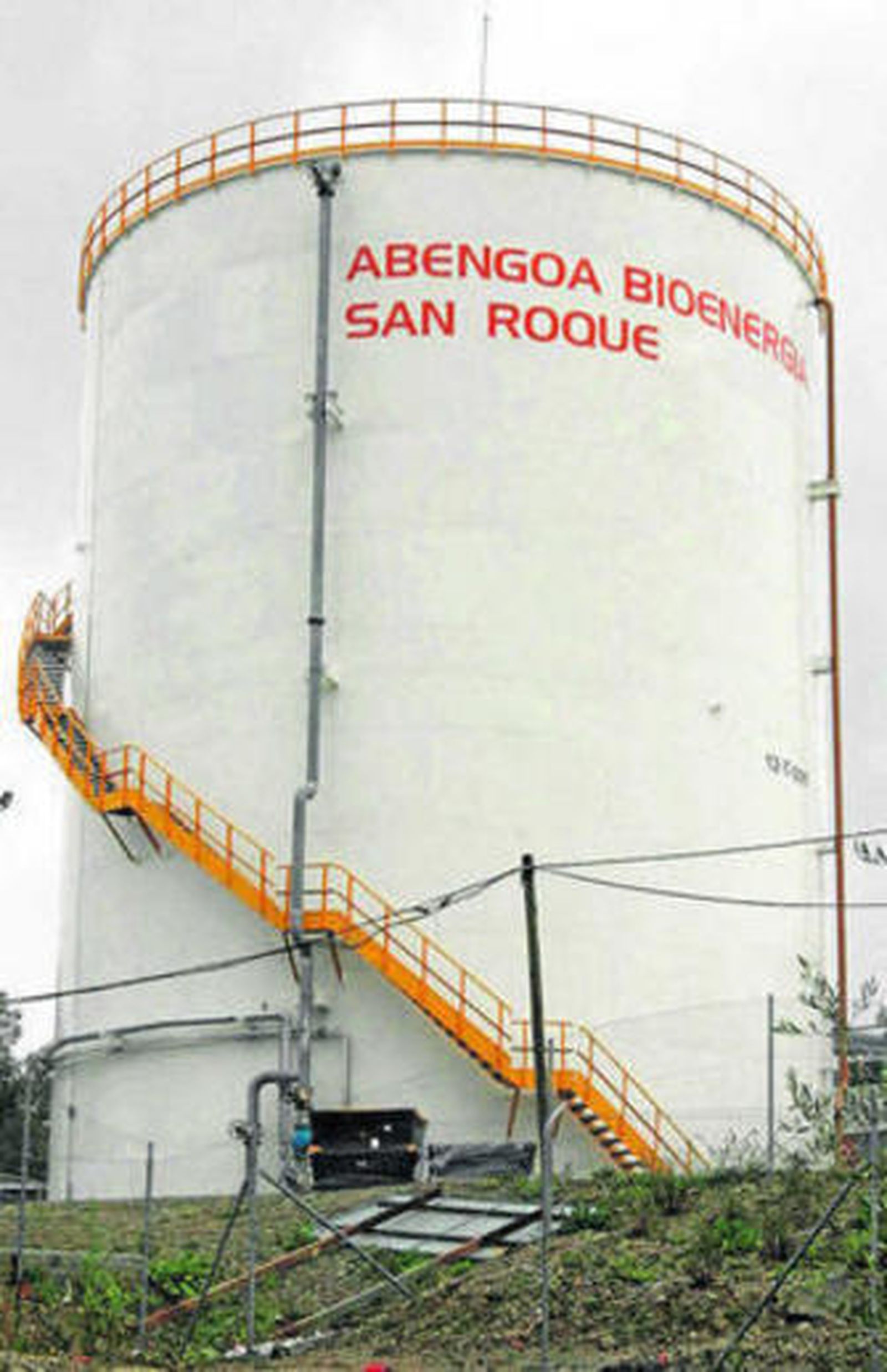 Instalaciones de Abengoa Bioenergía San Roque.