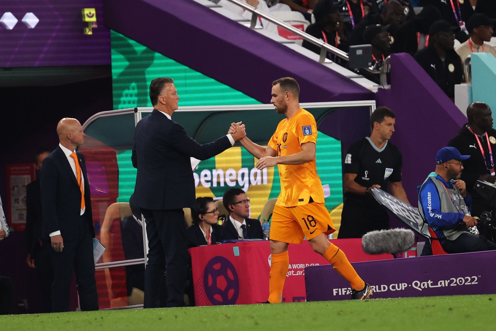 Las imágenes del Senegal - Países Bajos