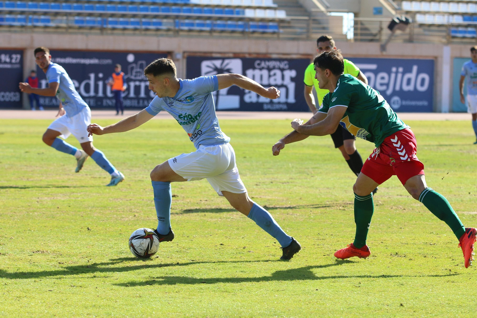 Imagen de archivo de un partido disputado recientemente en Santo Domingo.