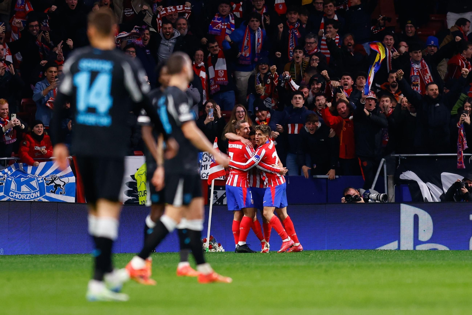 Las fotos del Atlético de Madrid - Bayer Leverkusen