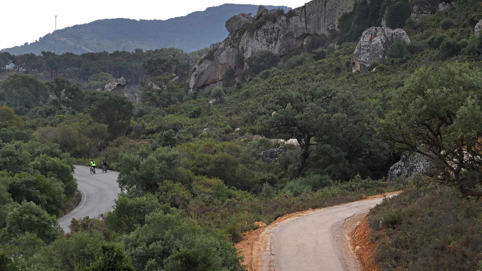 Fotos del futuro Corredor Verde Dos Bahías en Los Barrios