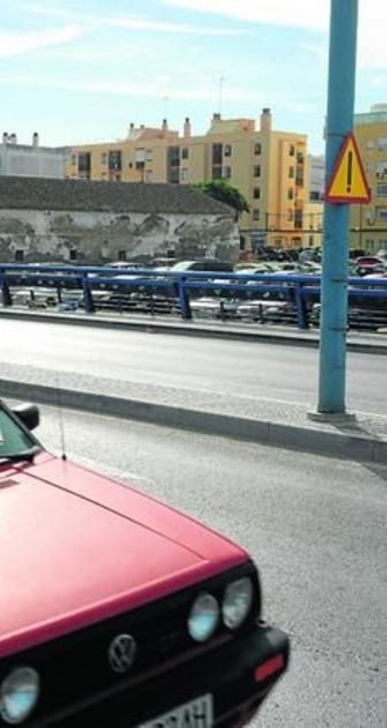Vista del molino de mareas desde la Ronda.