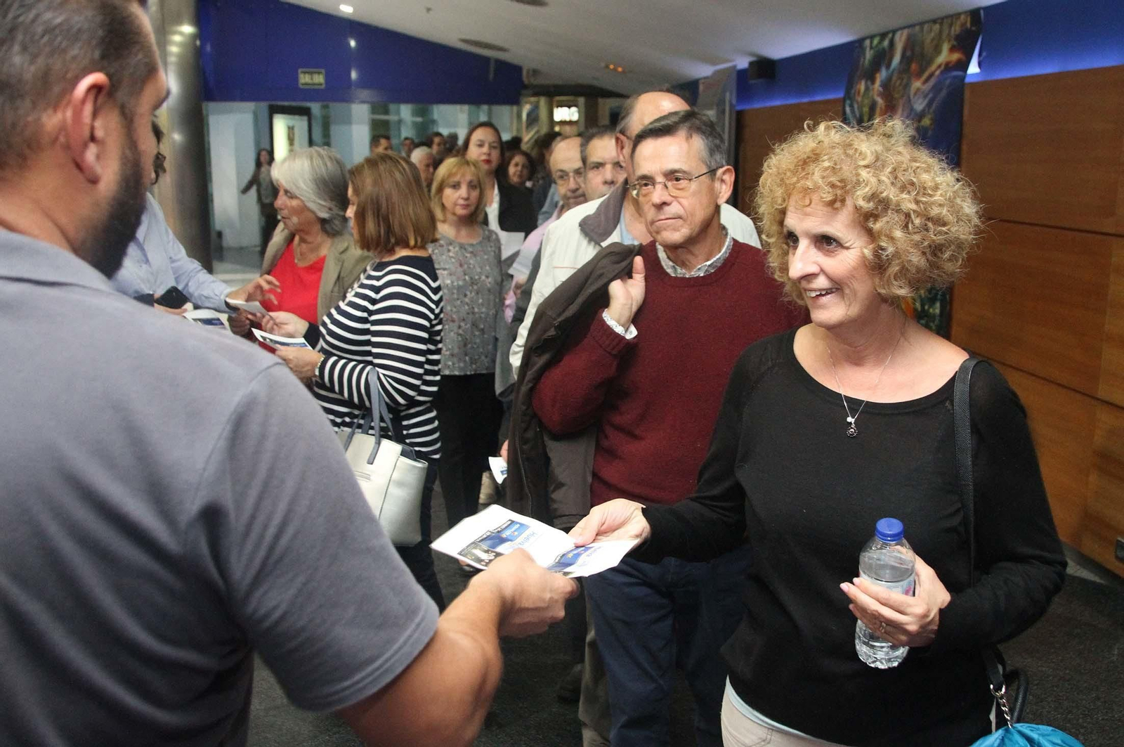Imágenes de la proyección de la película Bernarda en CineBox Aqualon