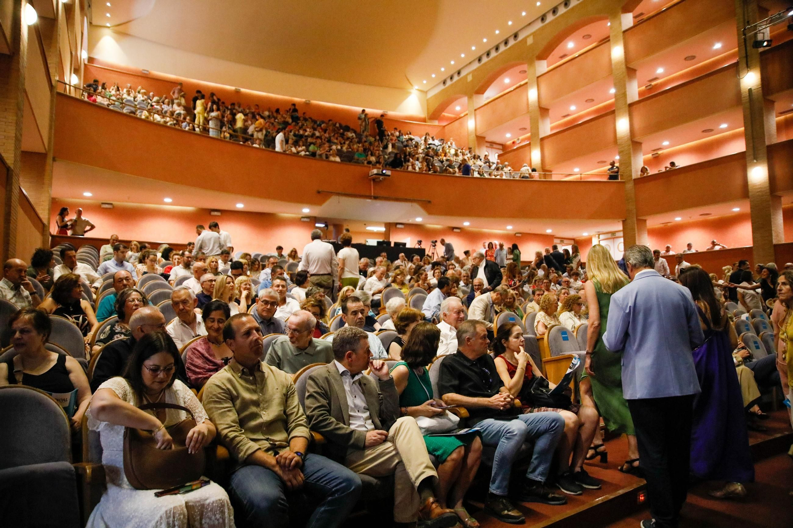 Imágenes de la novena Beethoven interpretado por la OCAL y Orfeón para Cajamar