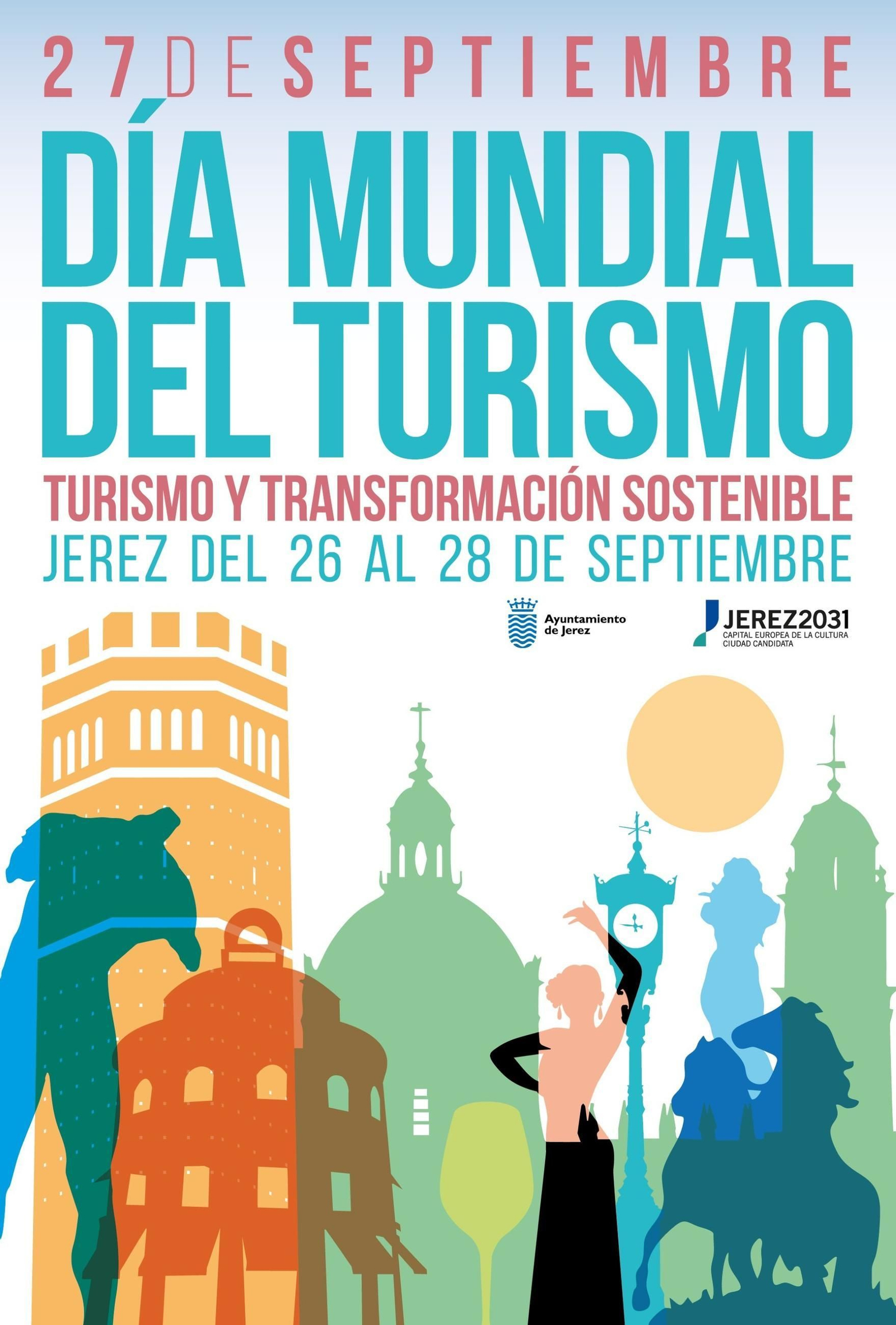 Cartel por el Día Mundial del Turismo