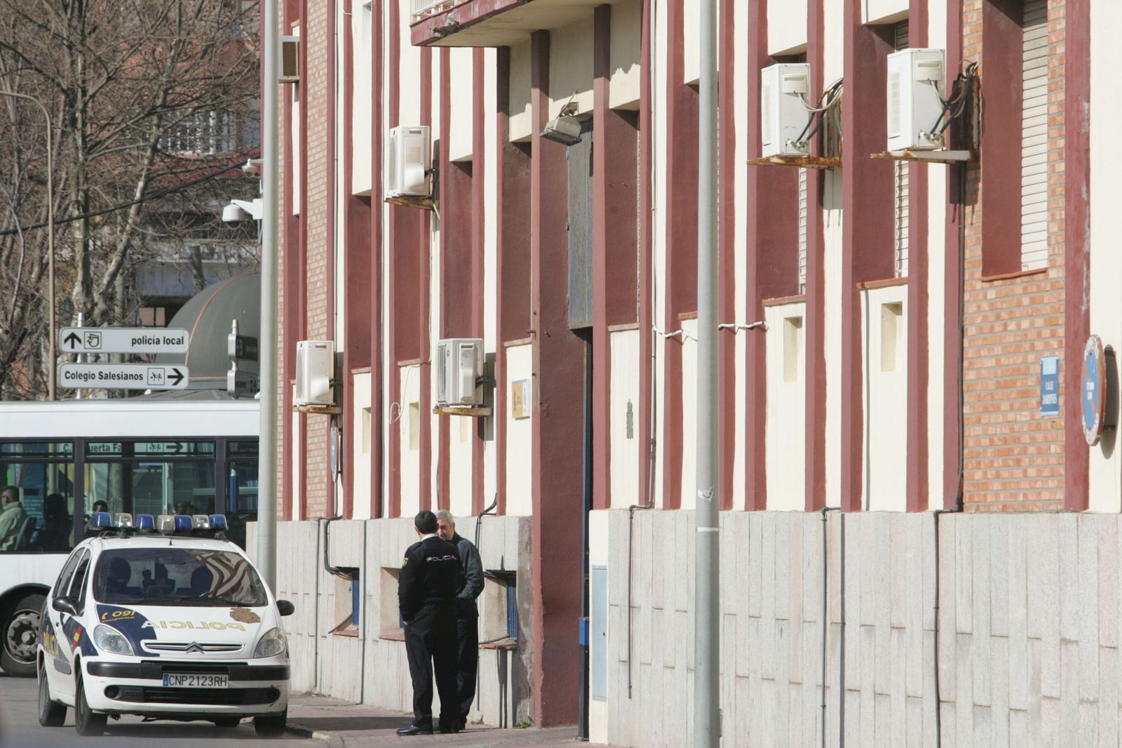 La comisaría de la Policía Nacional de La Línea.