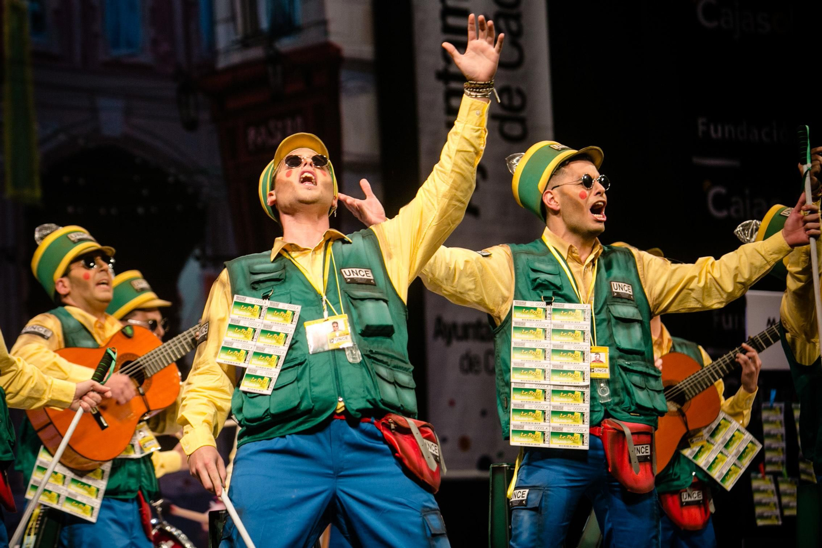 La chirigota "Aquí veo premio"