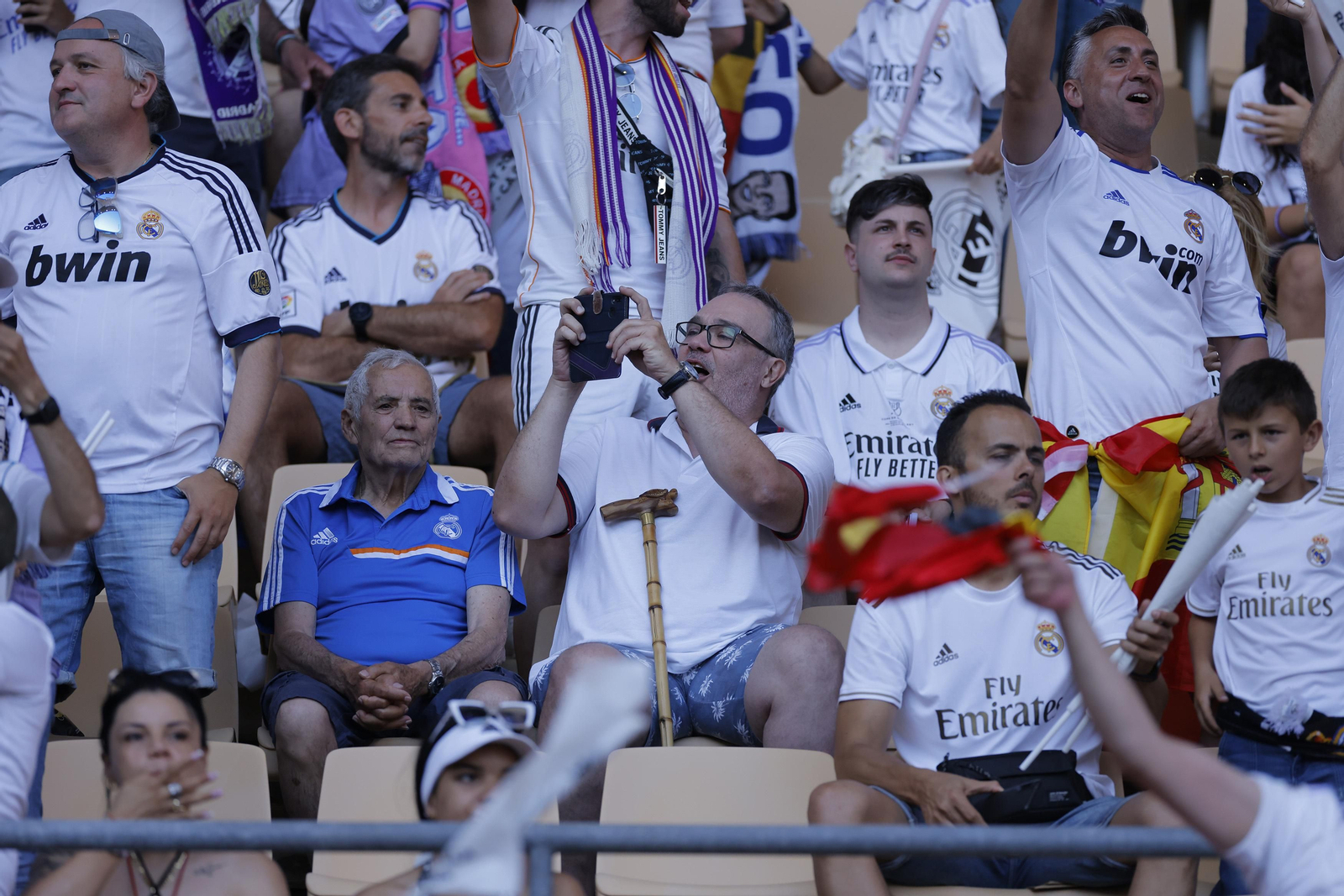 Búscate en las fotos de la final de la Copa del Rey entre el Madrid y el Osasuna