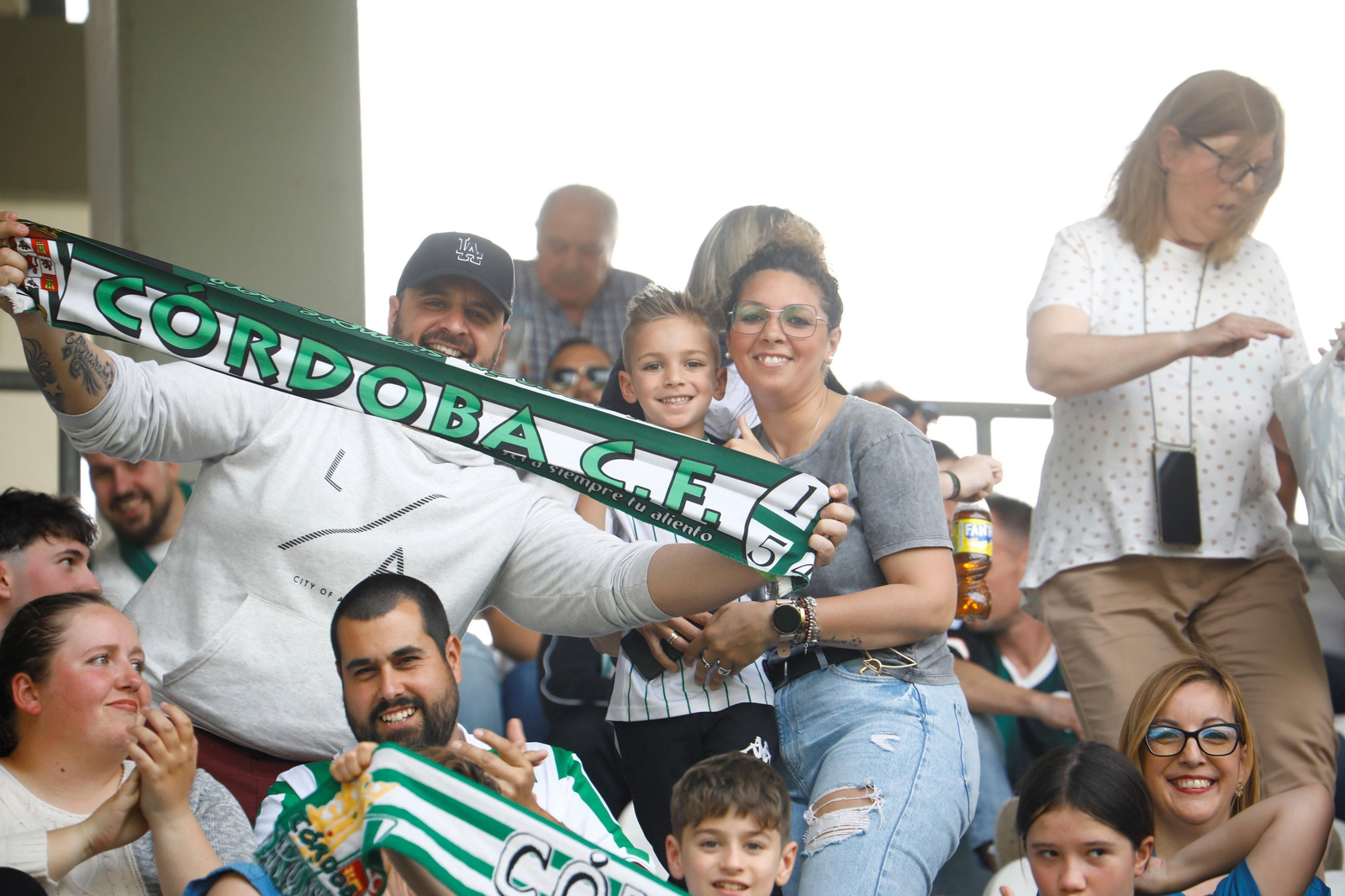 Las mejores fotos del ambiente en El Arcángel para el Córdoba CF - San Fernando