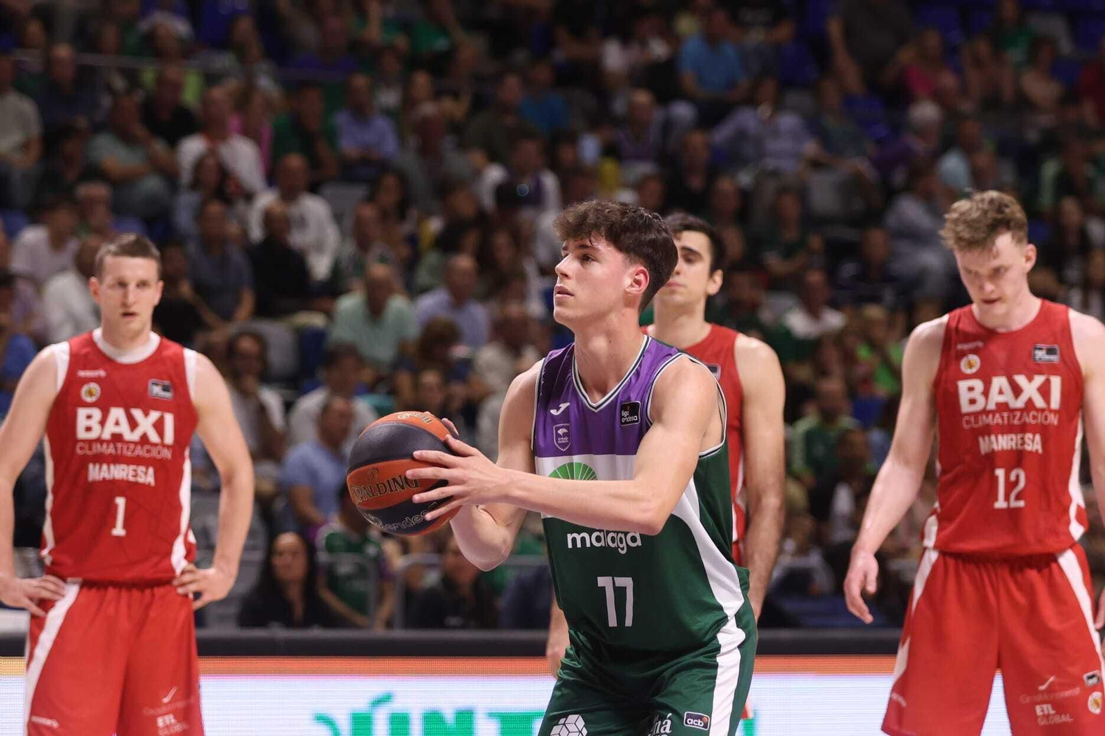 El Unicaja - Baxi Manresa, en fotos