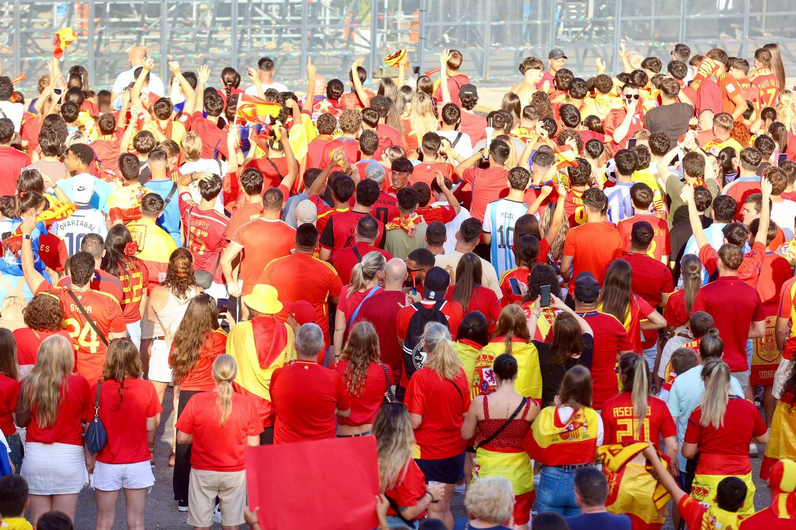 Las fotos del España-Inglaterra en Cortijo de Torres