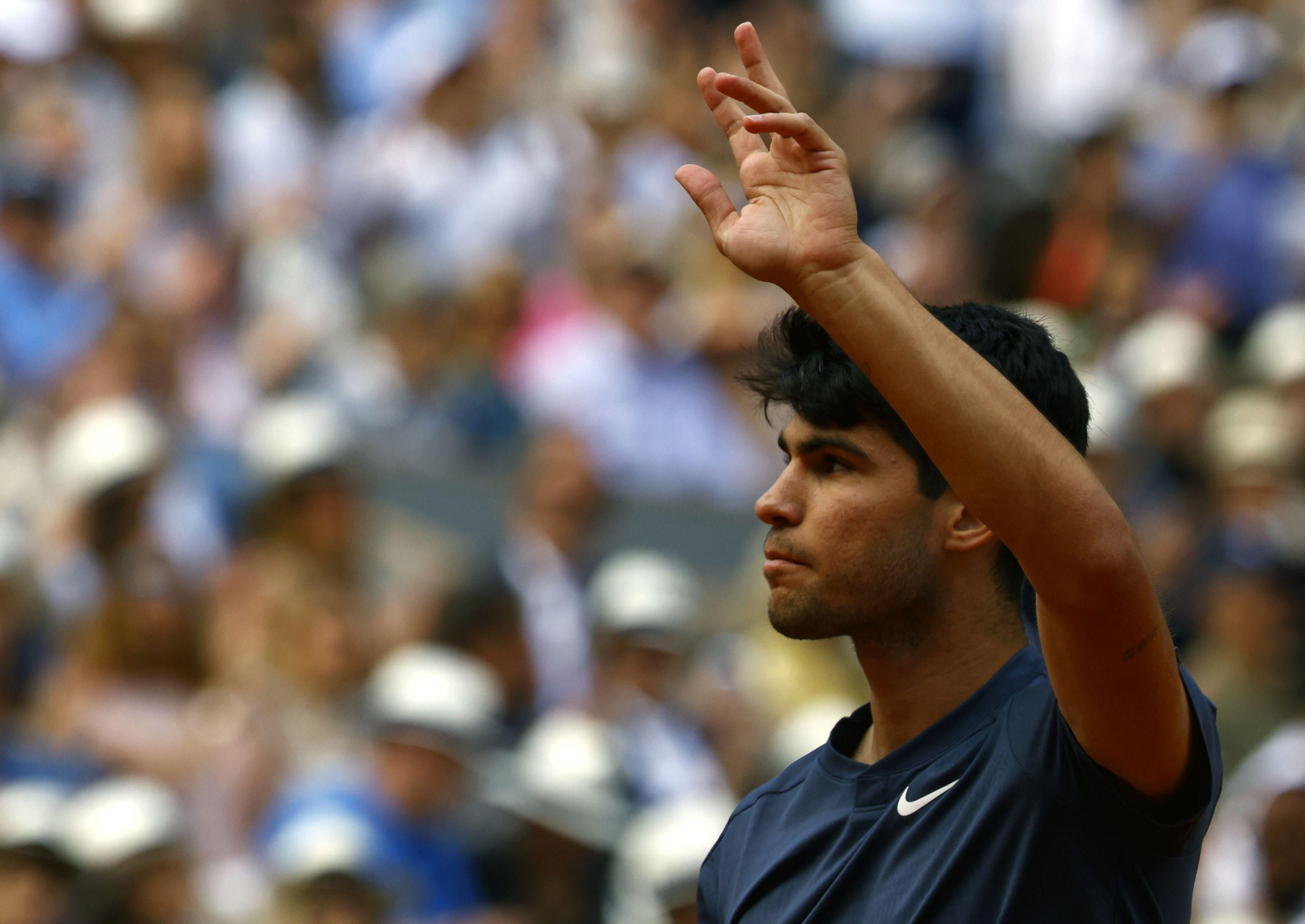 Las fotos del primer título de Carlos Alcaraz en Roland Garros