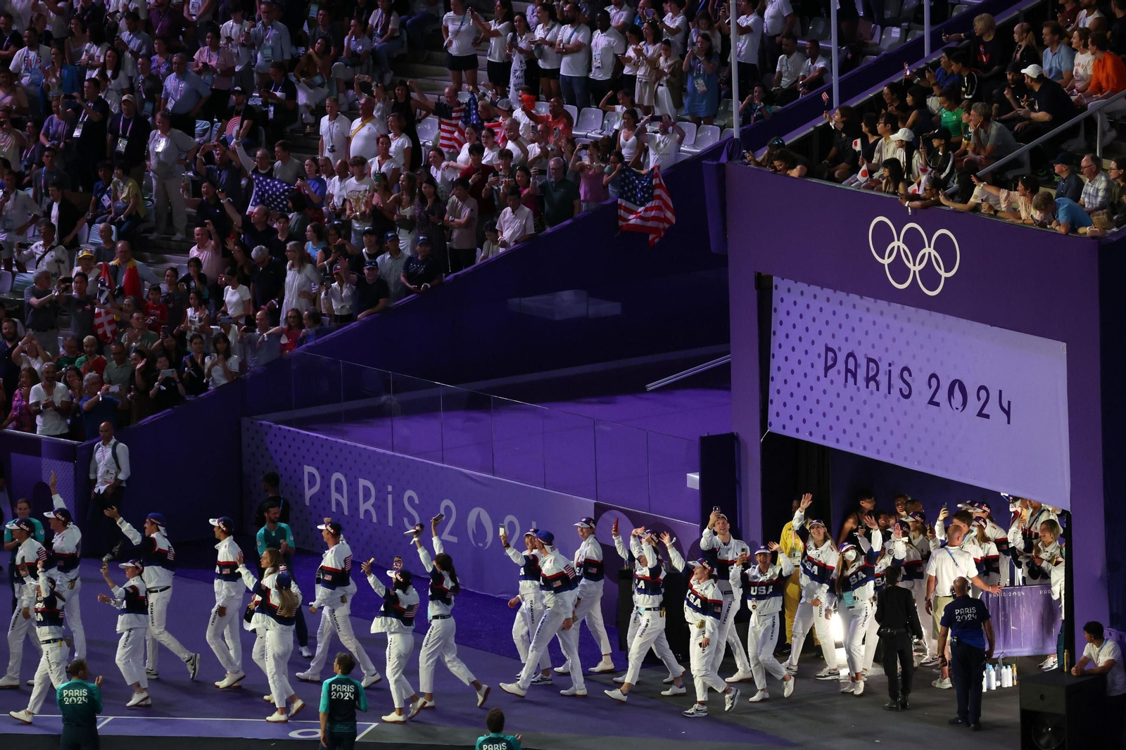 Las fotos de la ceremonia de clausura de los Juegos Olímpicos París 2024