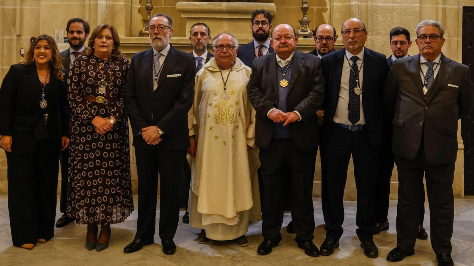 La nueva junta de gobierno de la Oración en el Huerto