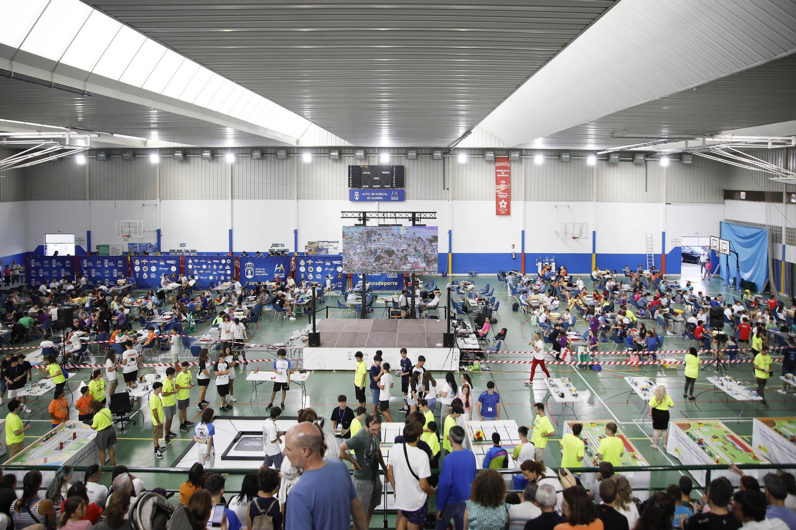 Las imágenes del World robot olympiad en Huércal de Almería