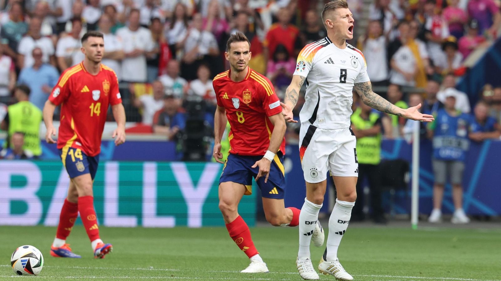 Las mejores fotos del España - Alemania