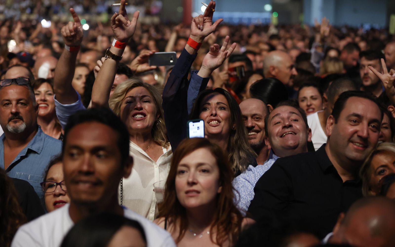 Las imágenes del concierto de Marc Anthony en Sevilla