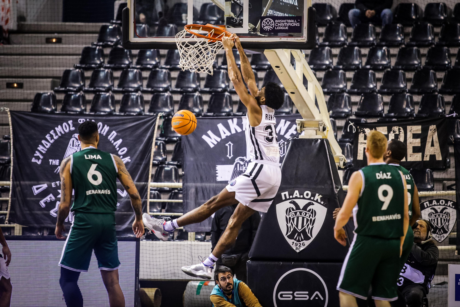 El PAOK - Unicaja, en fotos