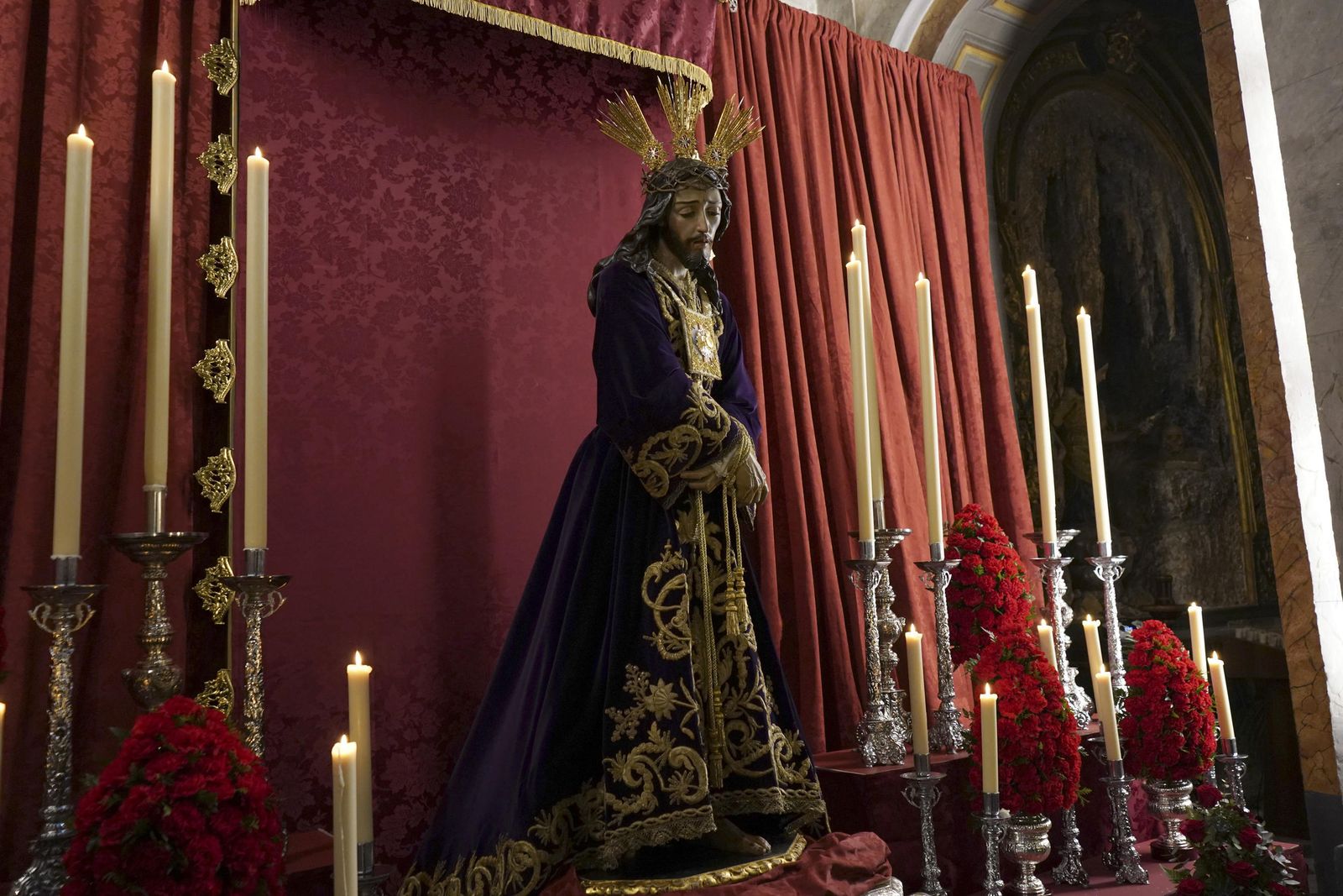 Granada, a los pies de Jesús del Rescate