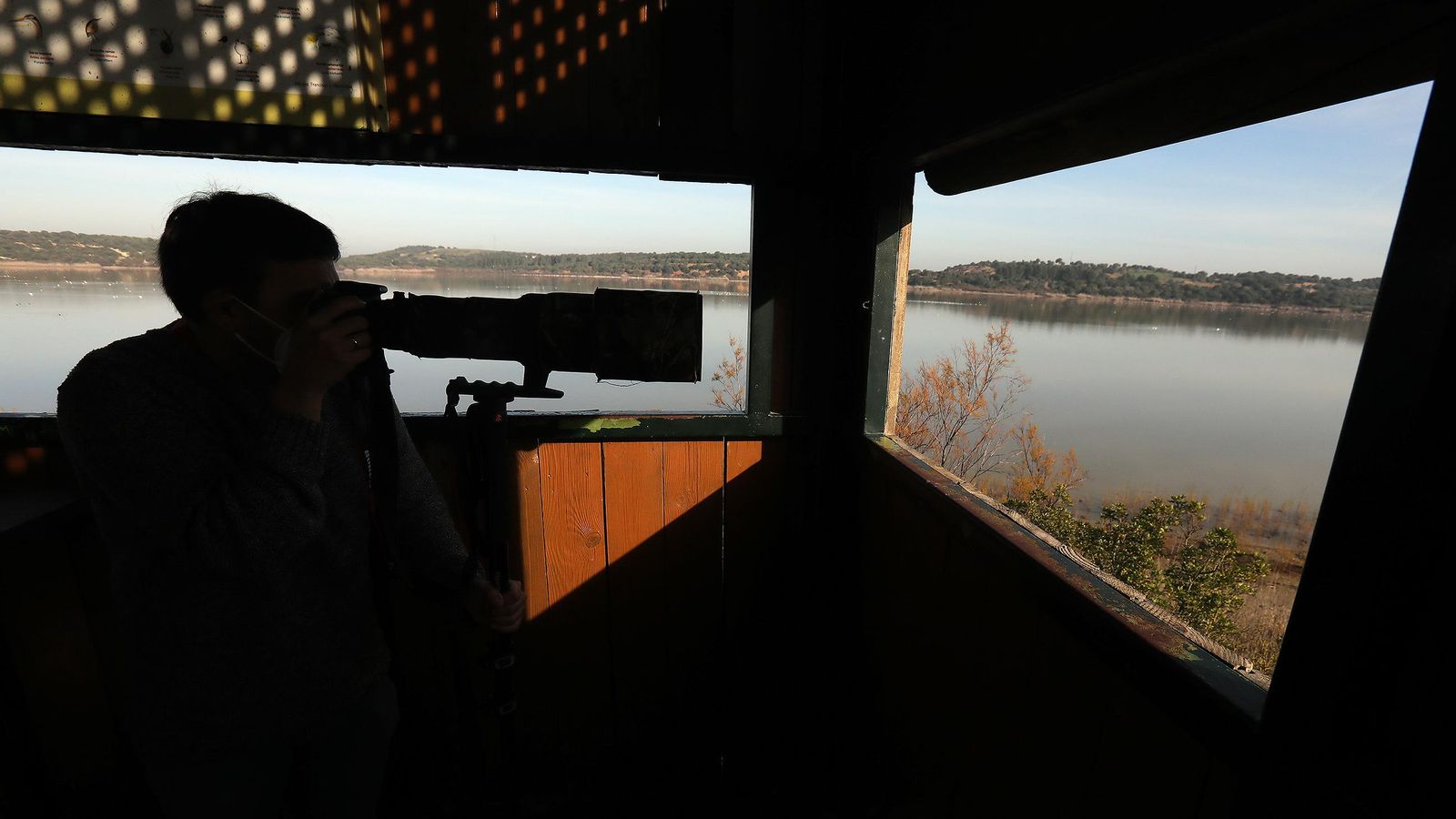 Uno de los miradores de la Laguna de Medina, lugar idóneo para los amantes de la fotografía.