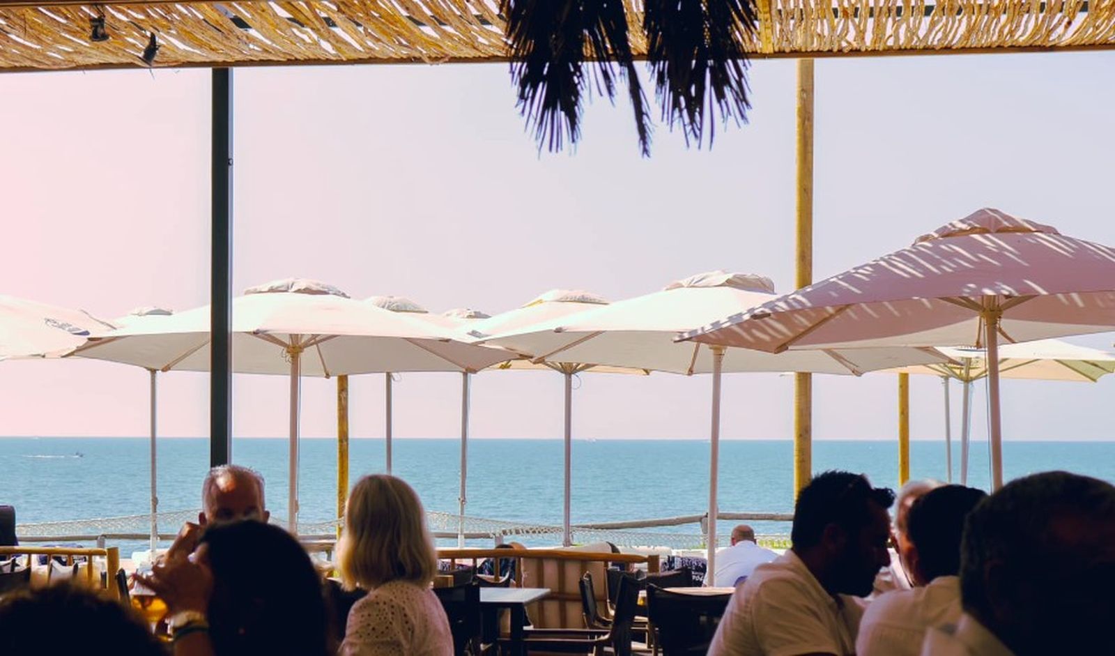 Vistas desde Saam Club de Mar, en Chipiona.