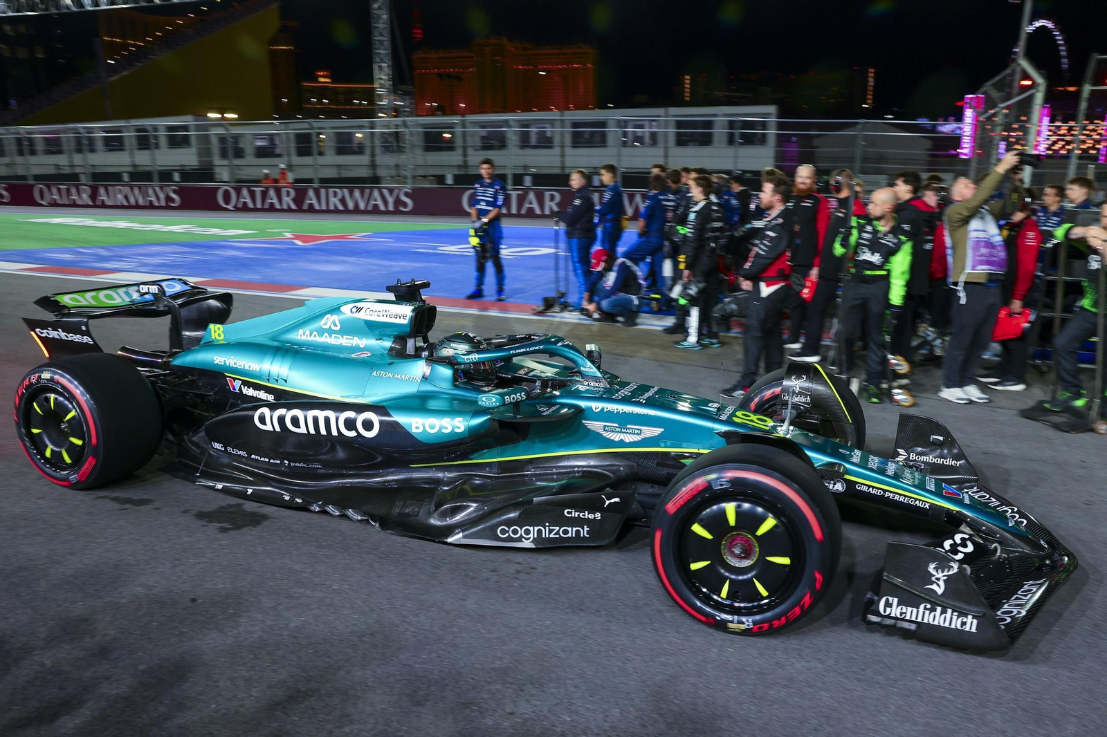 Las imágenes del Gran Premio de Las Vegas de Fórmula 1