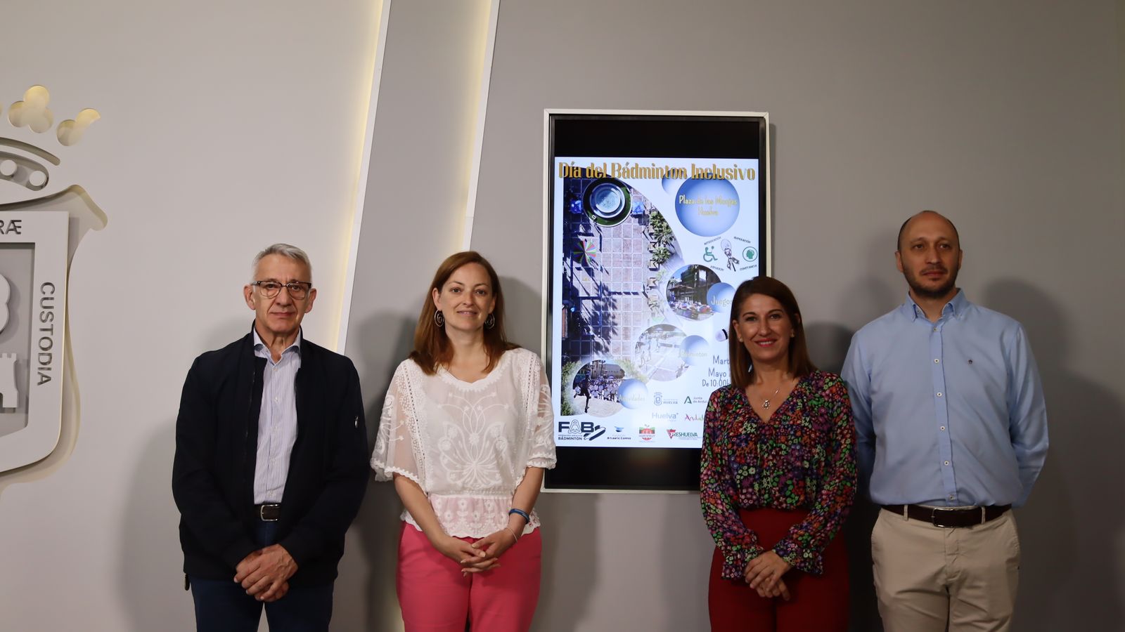 Presentación del 'II Día del Bádmintón Inclusivo'.