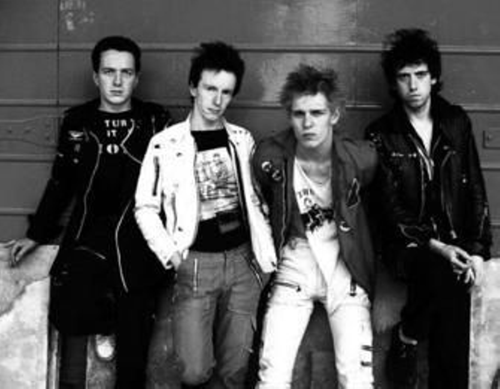 Los componentes de la banda británica The Clash en una imagen de archivo.