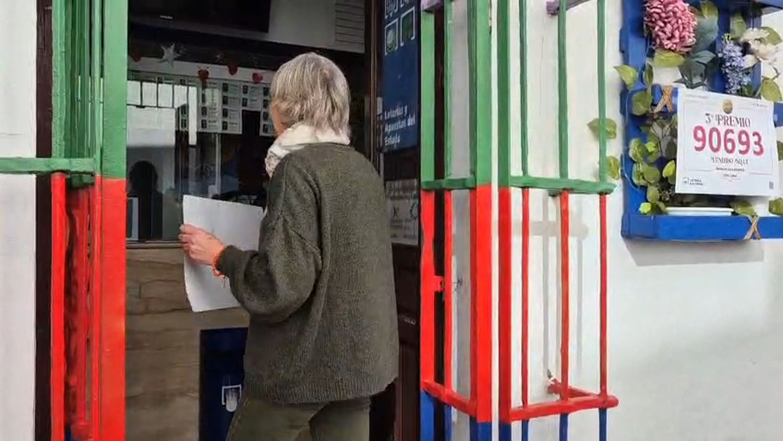 El tercer premio de la Lotería de Navidad se vende en la calle Botica de Chiclana:
