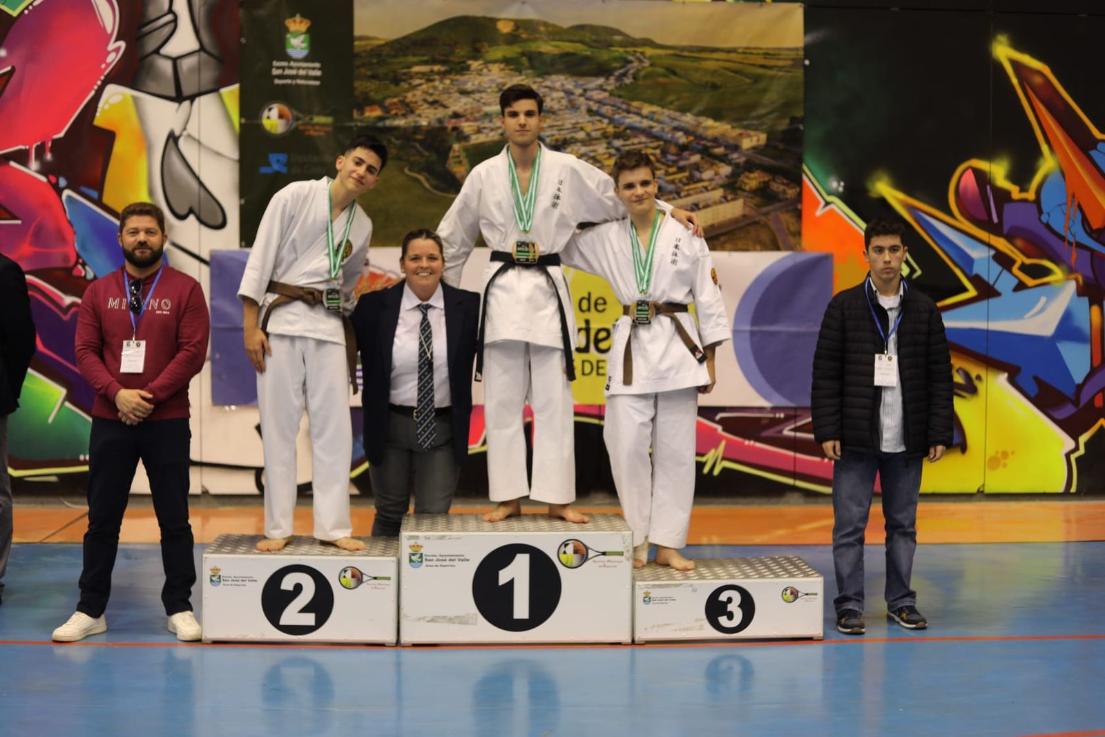 Los mejores momentos de la Escuela de Nihon Tai-Jitsu del Club Nazaret en el Andaluz