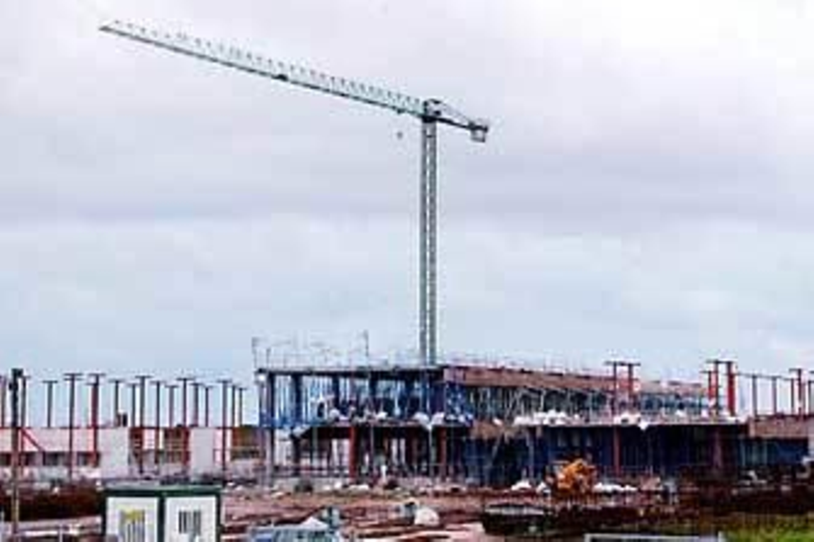 Imagen de las obras de la escuela superior de ingeniería. /Borja Benjumeda