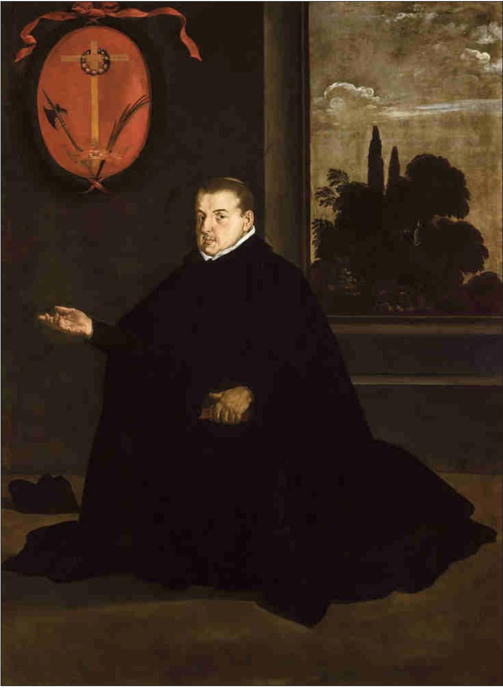 Retrato de Cristóbal Suárez de Ribera realizado por Velázquez.