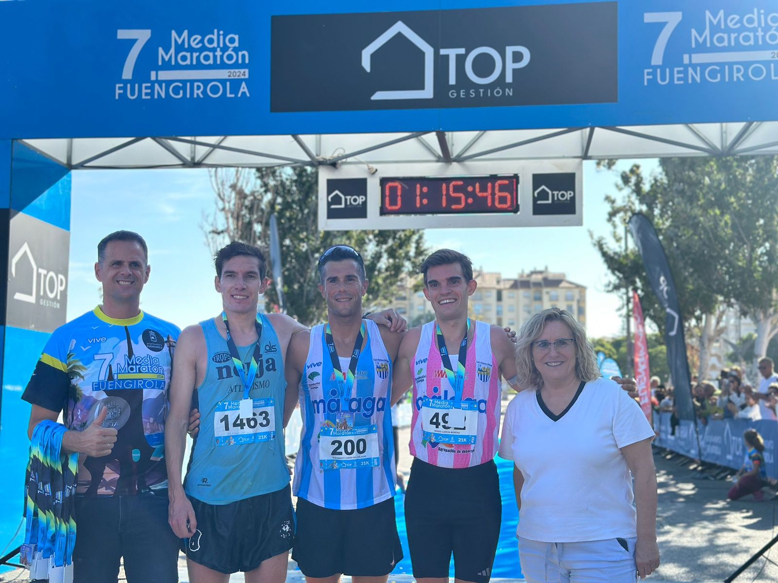 La Media Maratón de Fuengirola 2024, en fotos