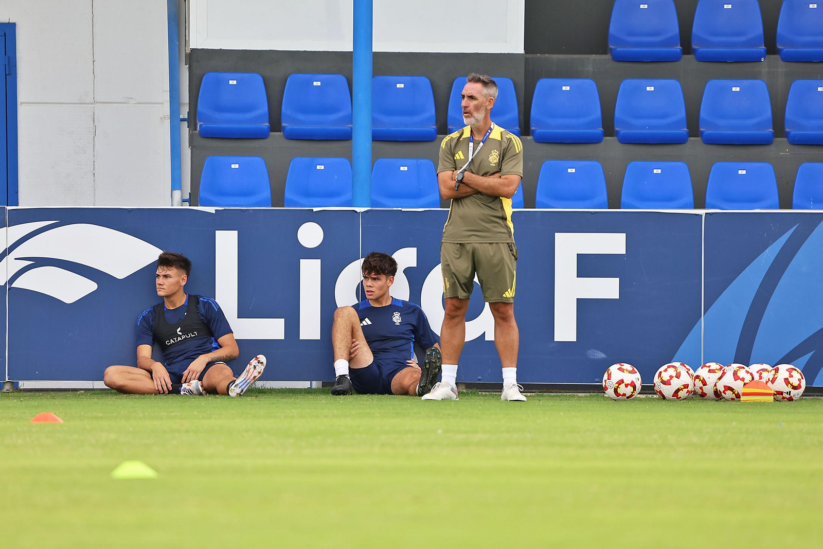 Entrenamiento del Recreativo de Huelva