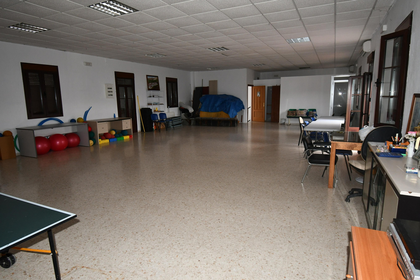 Espacio de la Casa de la Cultura que será reconvertido. Espacio de la Casa de la Cultura que será reconvertido.