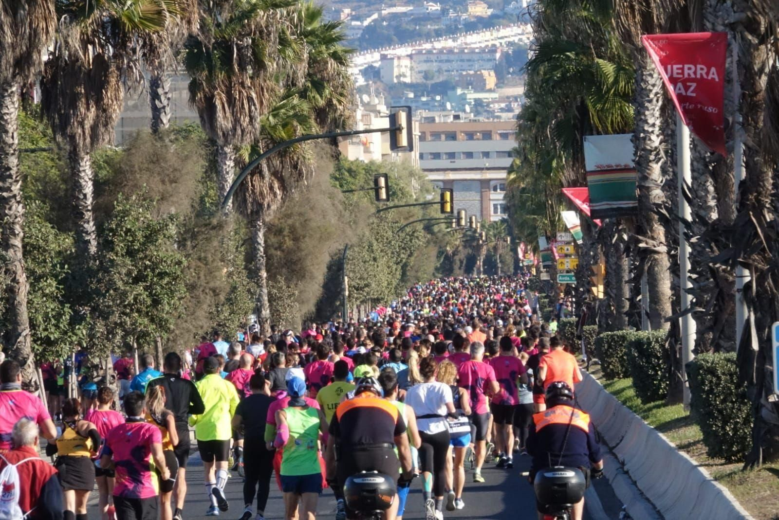 Las fotos de la Media Maratón de Málaga 2021