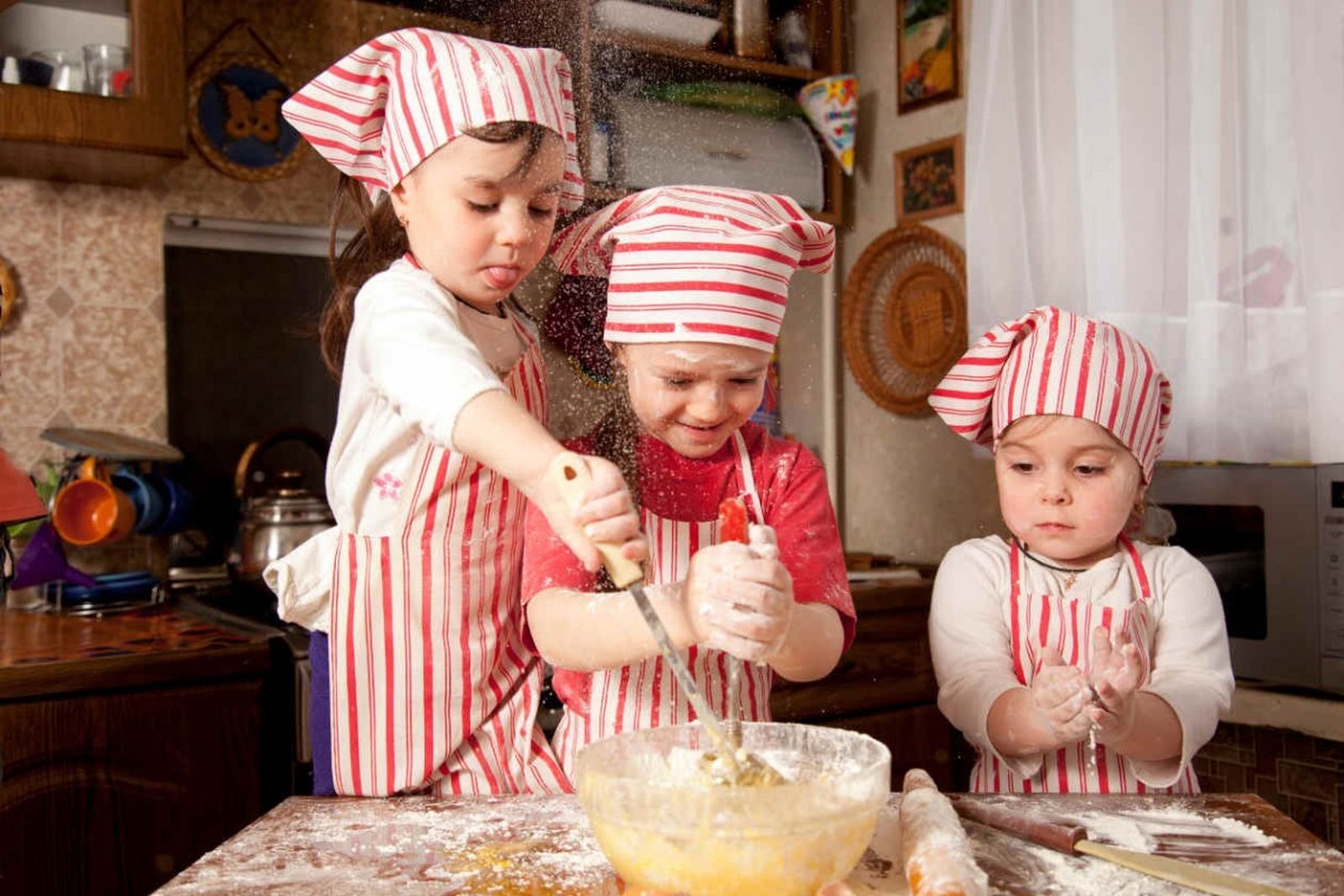 Beneficios de la cocina en los niños durante el confinamiento.