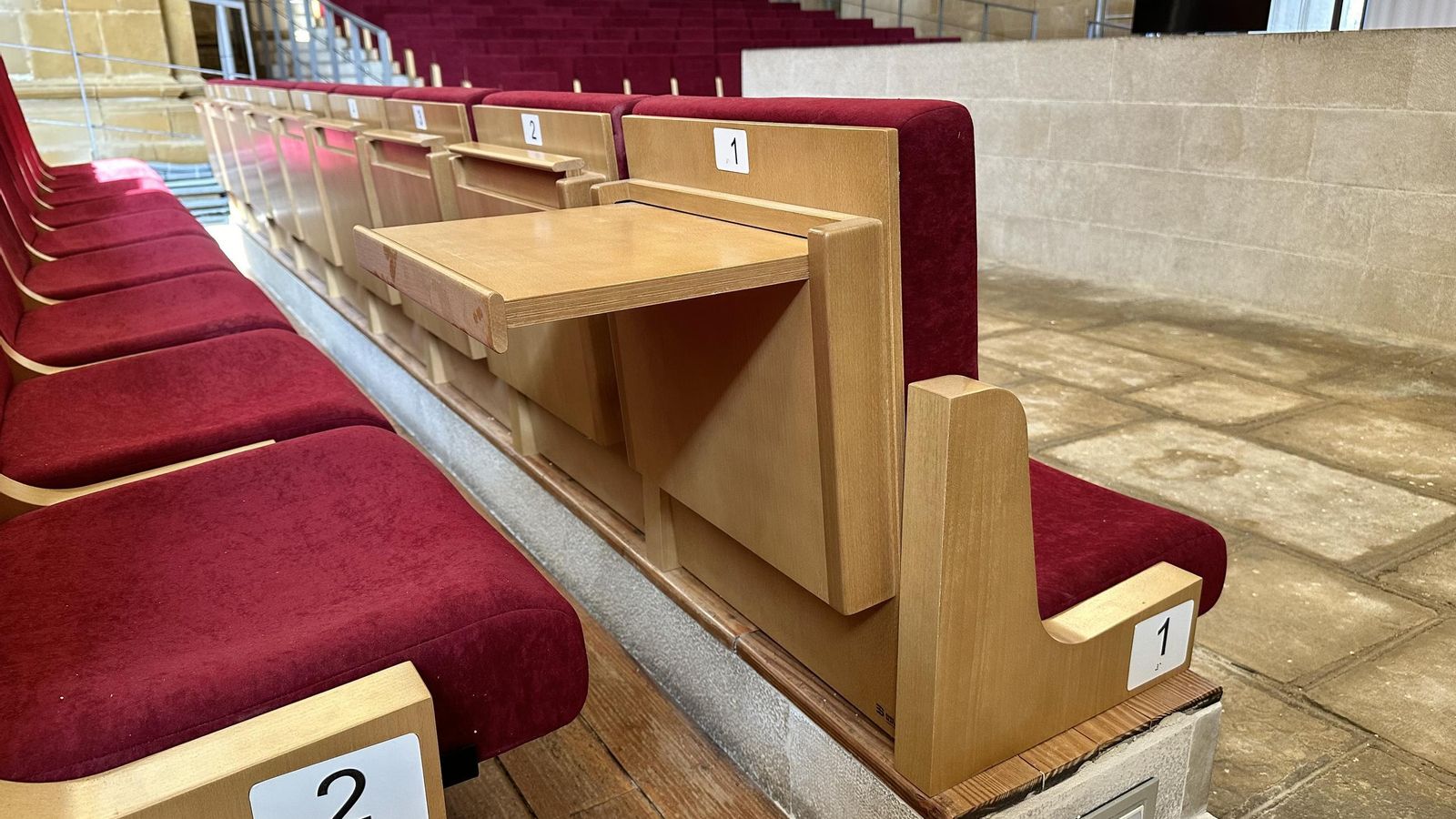 Finalizan las obras de accesibilidad y mejoras del Auditorio de San Francisco.