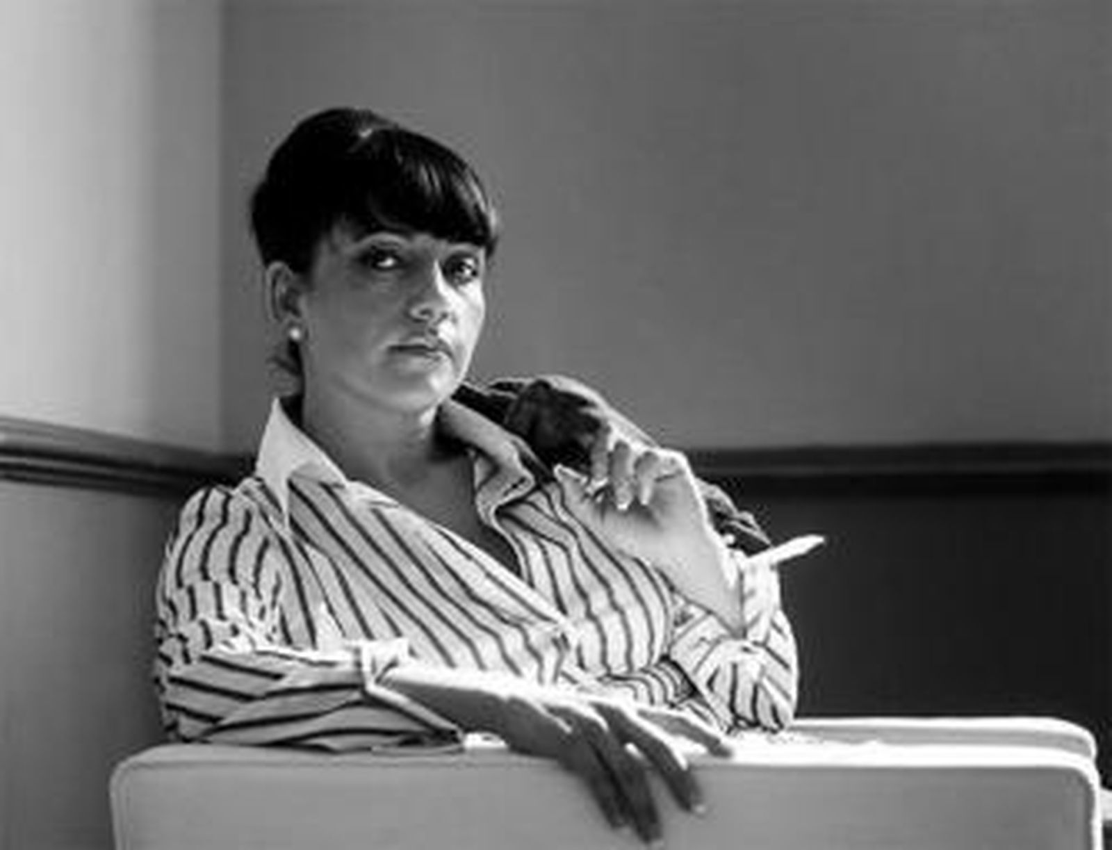 Eva Yerbabuena, ayer, en el Teatro Cervantes.