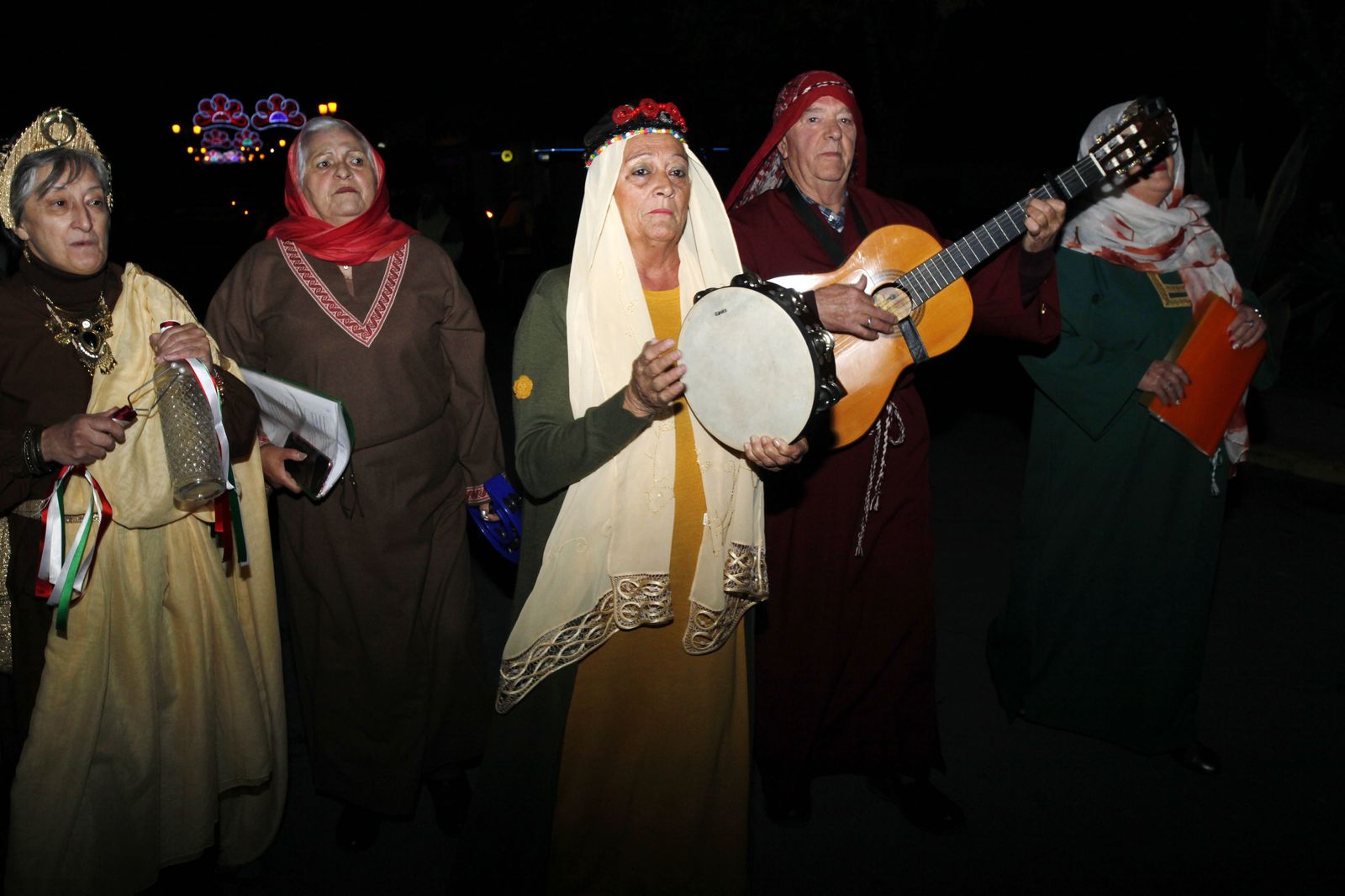 Las imágenes de los Reyes Magos recogiendo el oro en las Minas de Tharsis
