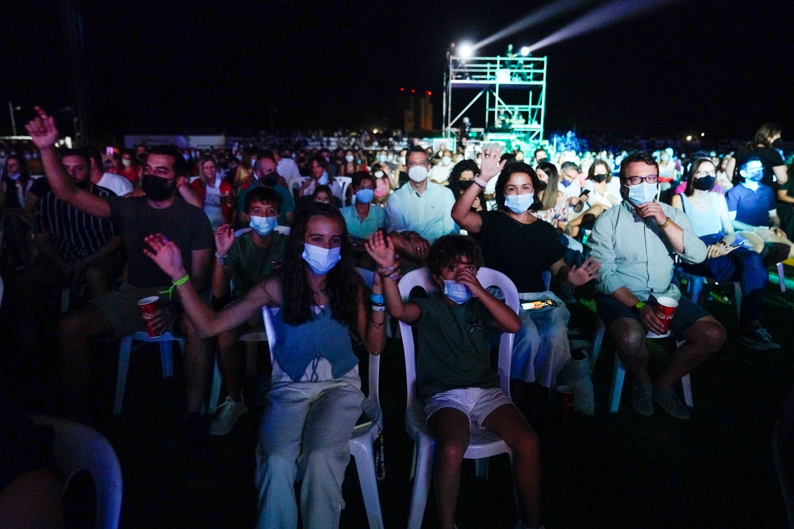 El concierto de Camilo en Pozoblanco, en fotografías