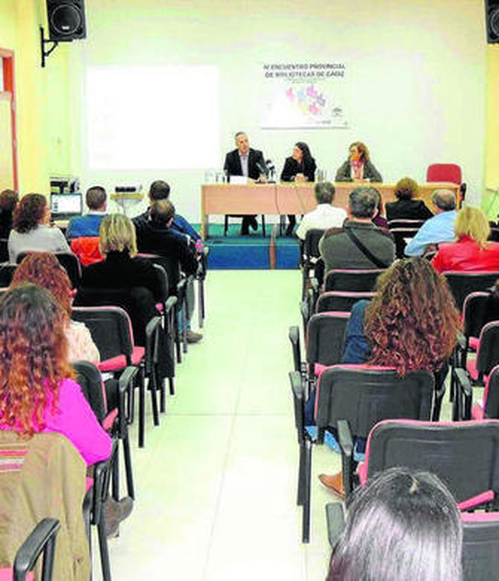 Imagen de la inauguración del encuentro, ayer en San Roque.