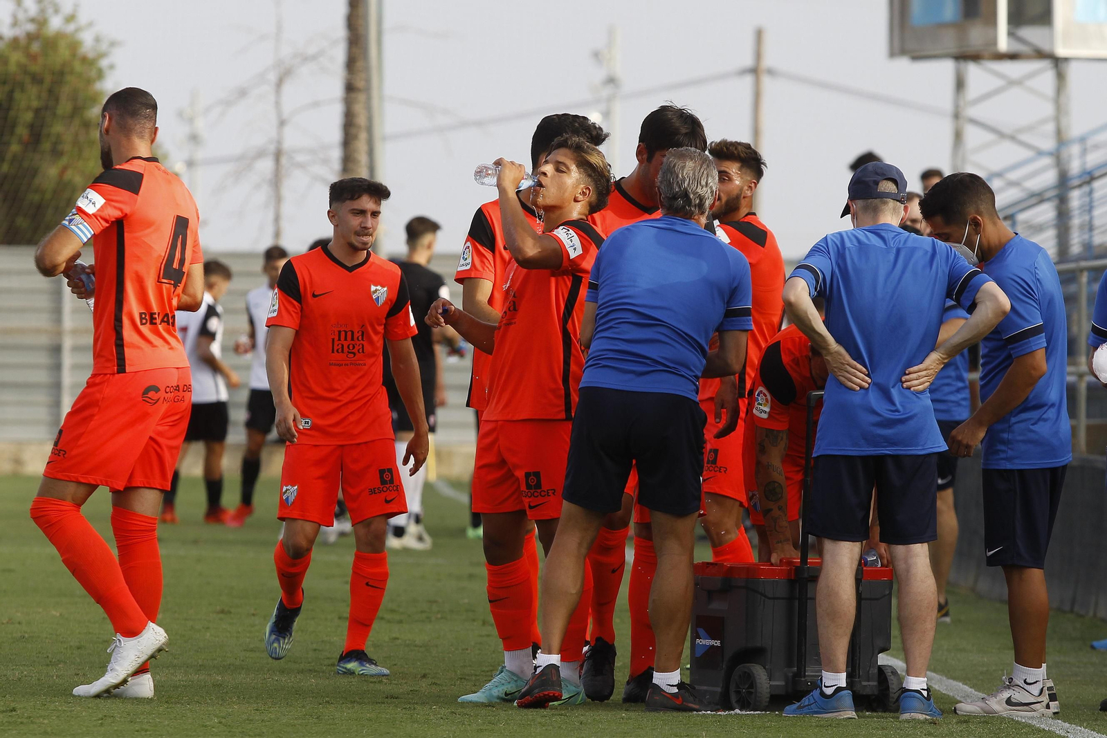 El Málaga CF-Sevilla Atlético, en fotos