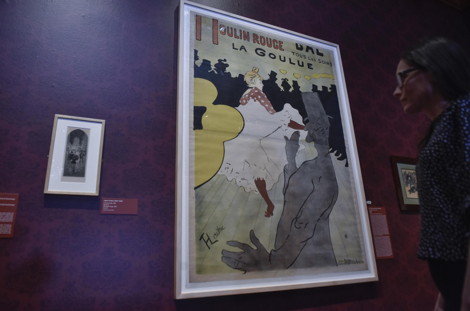 Las imágenes de la exposición  "El espíritu de Montmartre en tiempos de Toulouse-Lautrec"
