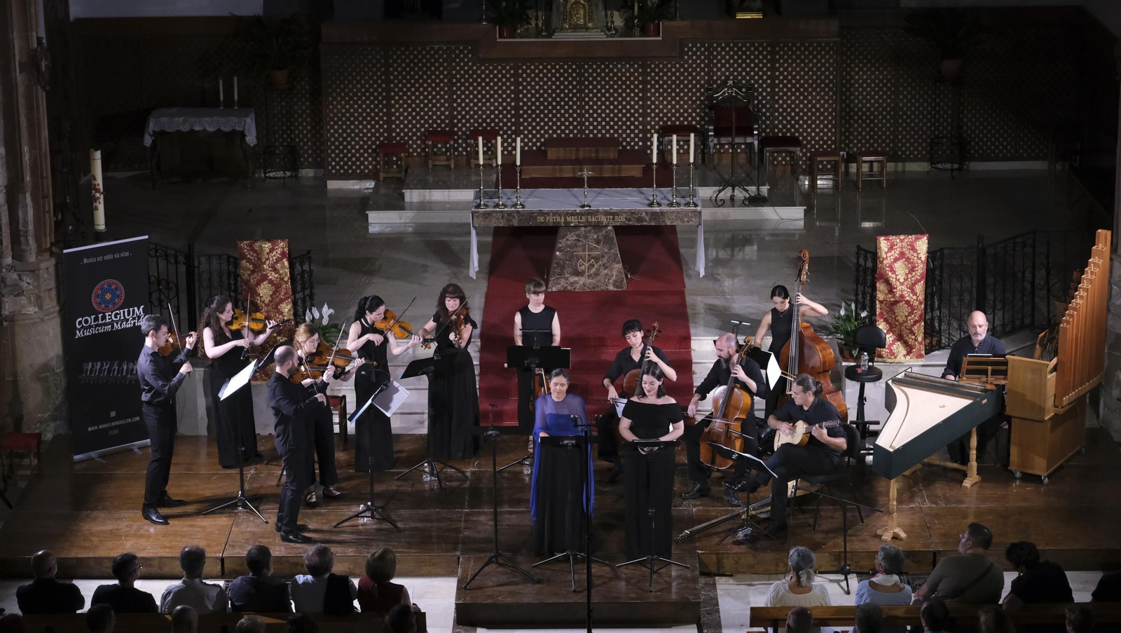 Concierto de Collegium Musicum Madrid, en el Festival de Vélez Blanco, en imágenes