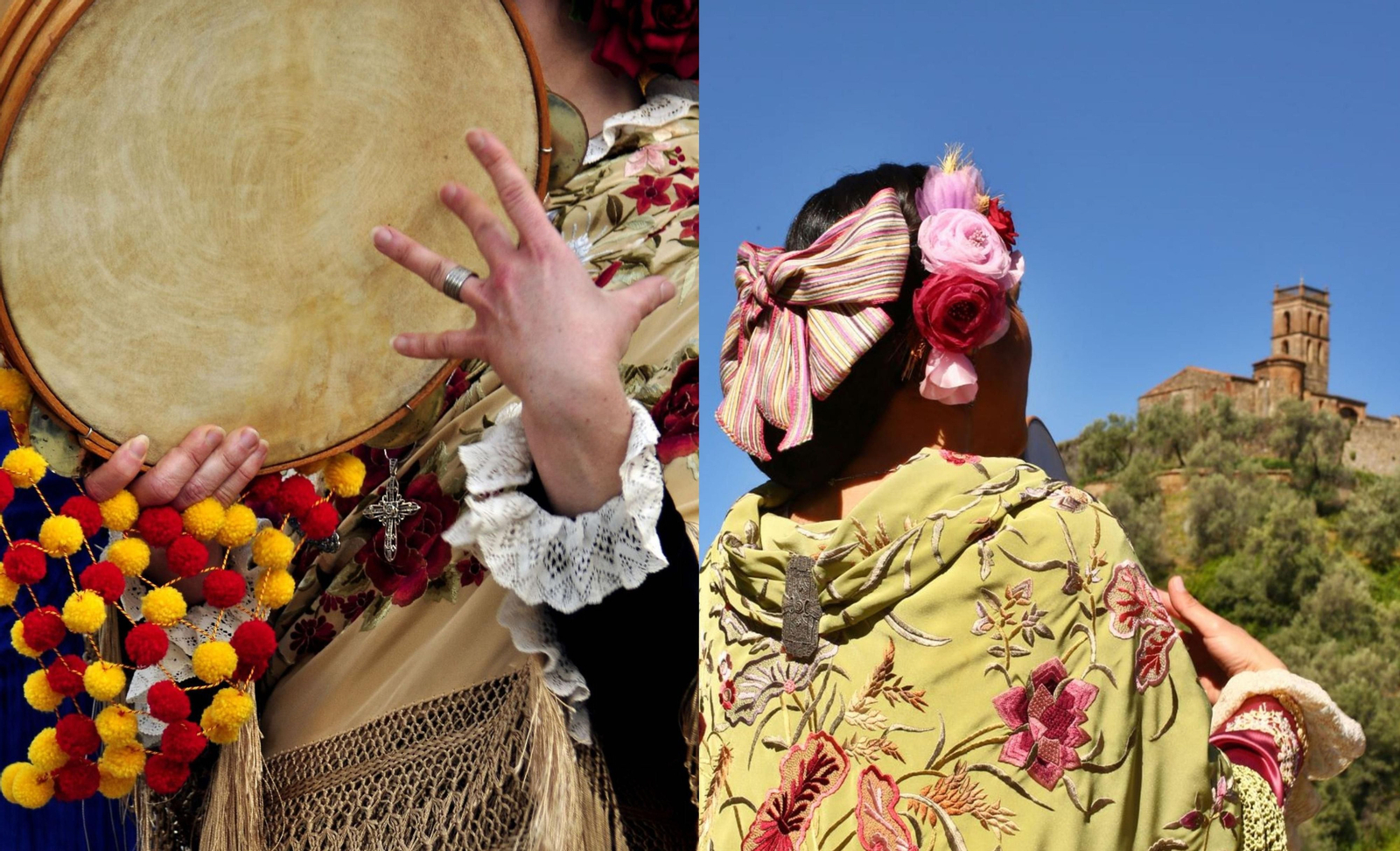 Las Cruces de Mayo llenan de primavera a Almonaster la Real