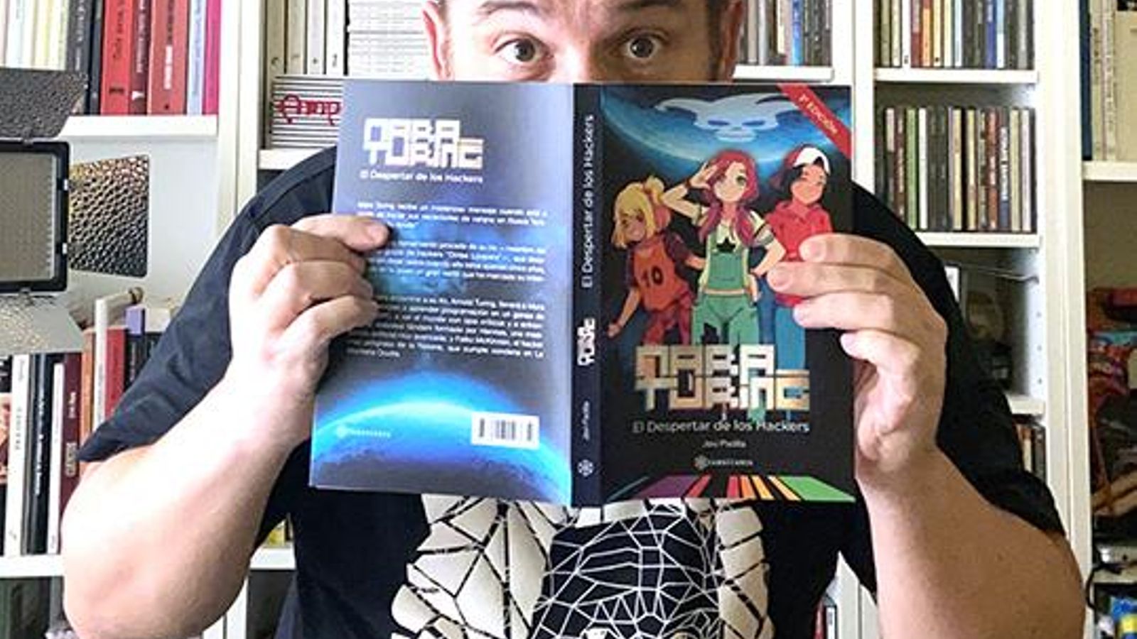 Javier Padilla, escritor y emprendedor sevillano.