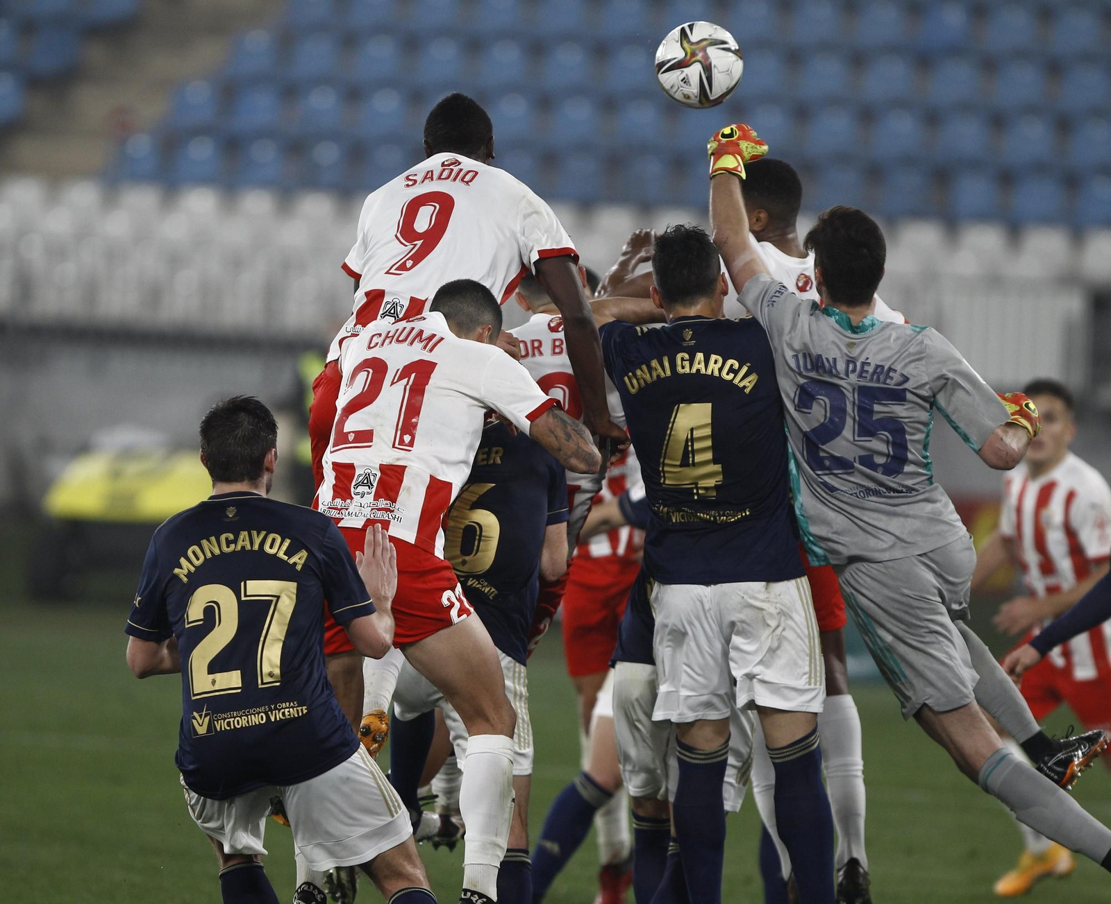 Fotogalería U.D. Almería-C.A. Osasuna. Copa del Rey