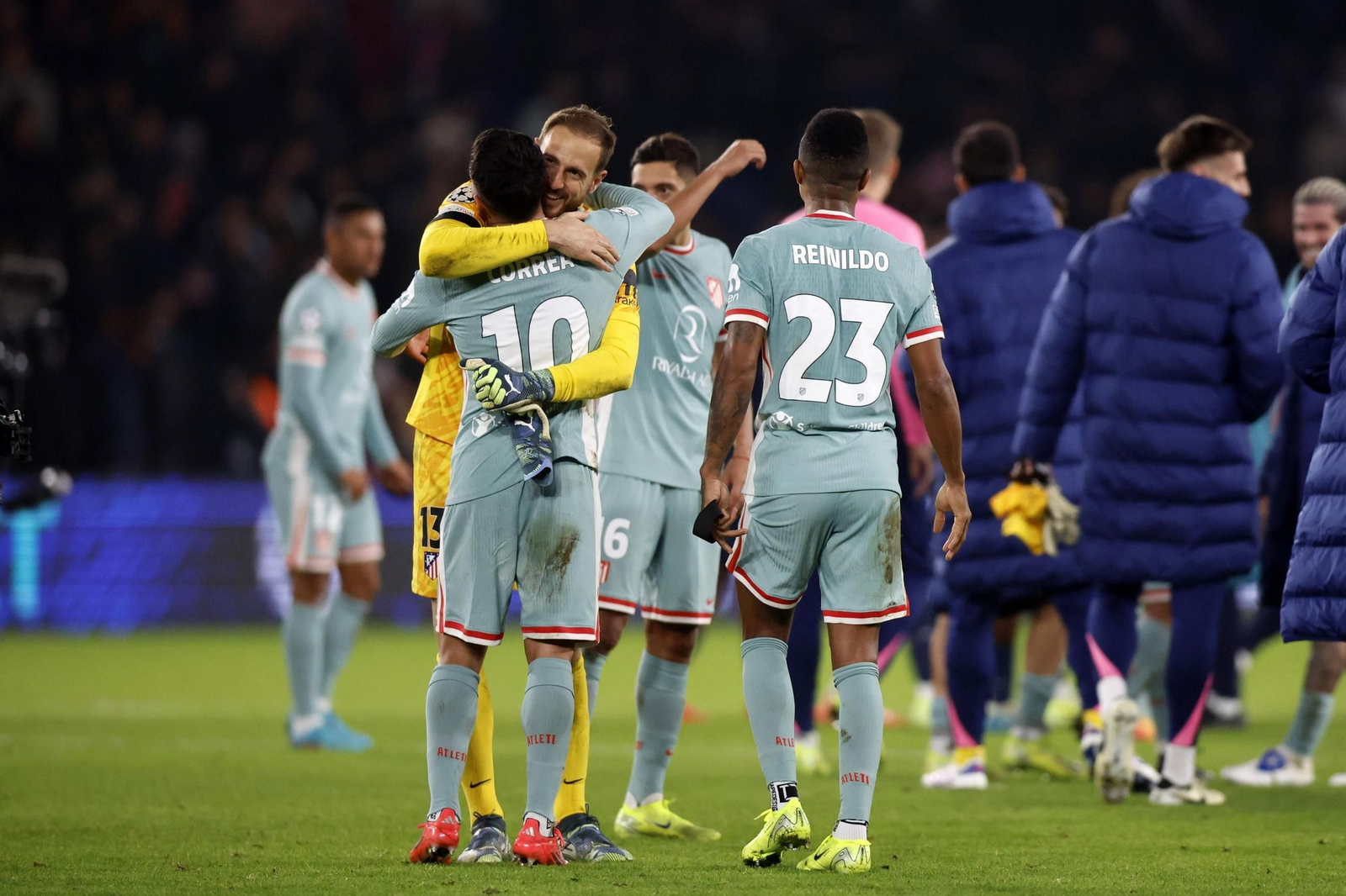 Las fotos del PSG - Atlético de Madrid